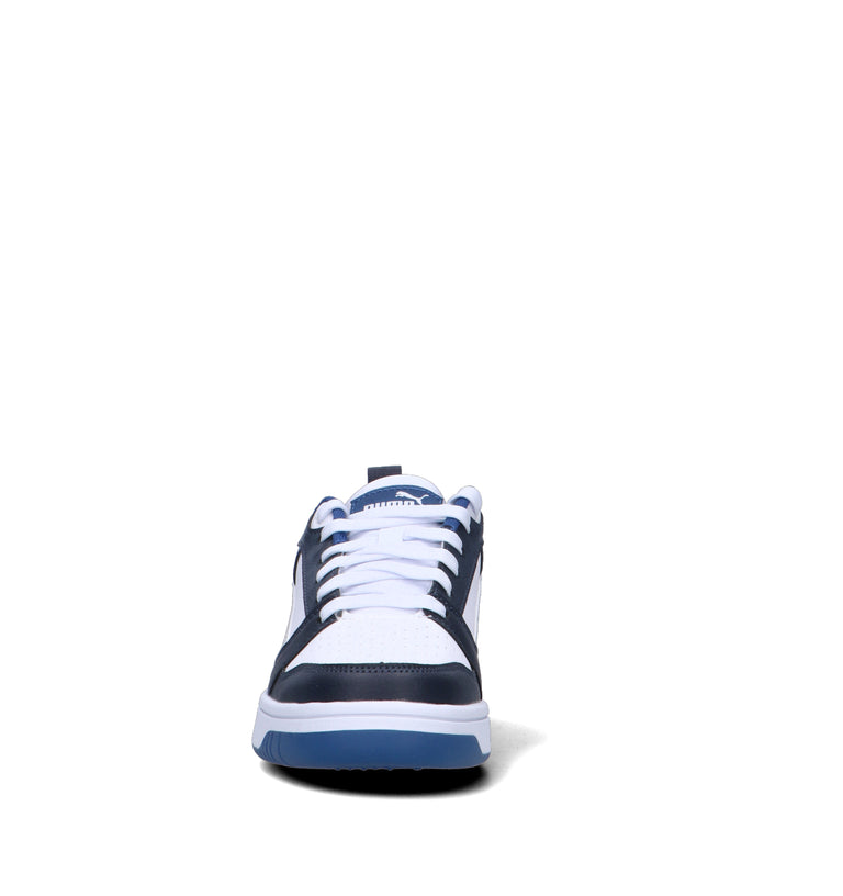 PUMA REBOUND V6 LO JR Sneaker ragazzo bianca/blu