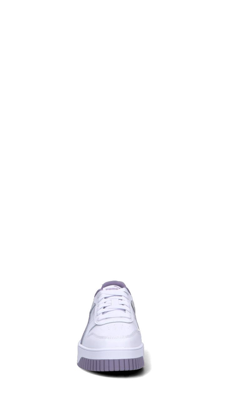 PUMA - CARINA STREET JR Sneaker ragazza bianca/lilla in pelle