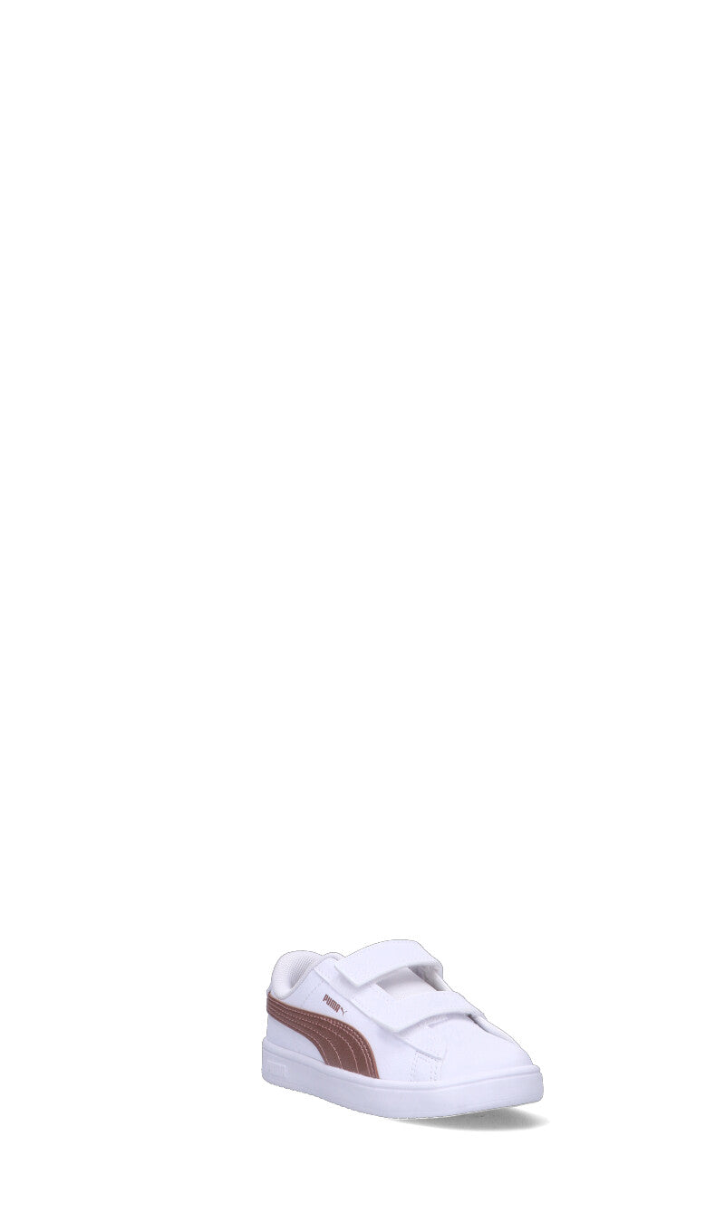 PUMA Sneaker bimba bianca/rosa