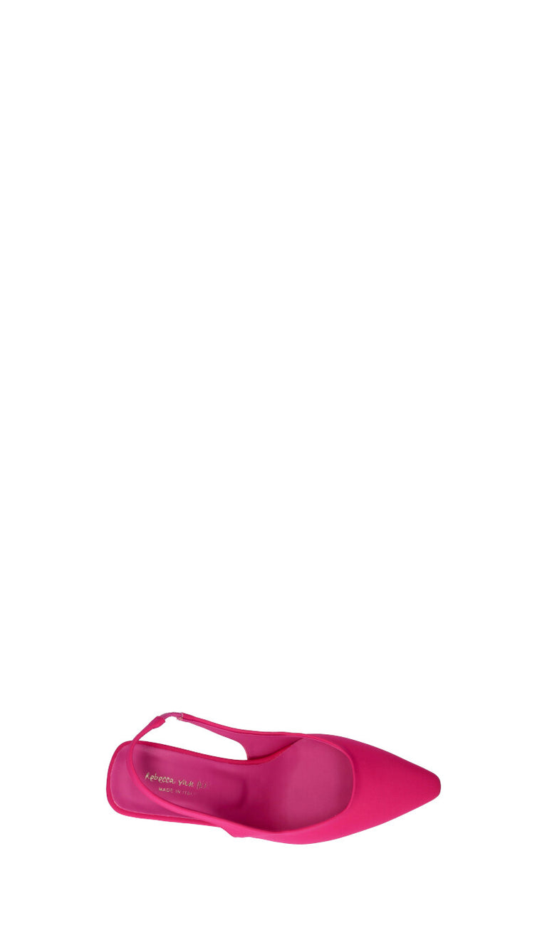 REBECCA VAN DIK Slingback donna fuxia