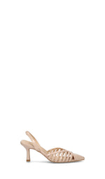 REBECCA VAN DIK Slingback donna nude