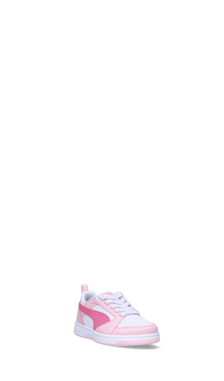PUMA REBOUND V6 LO Sneaker bimba rosa/bianca