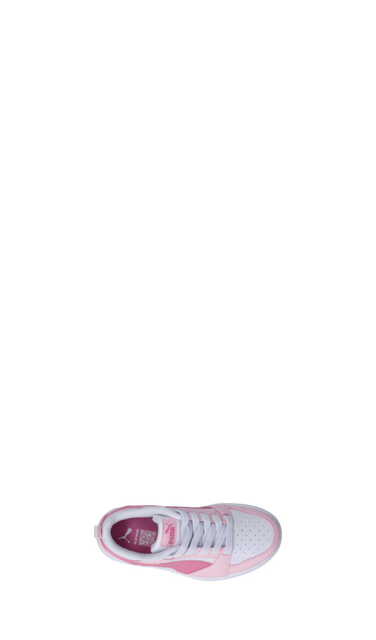 PUMA REBOUND V6 LO Sneaker bimba rosa/bianca