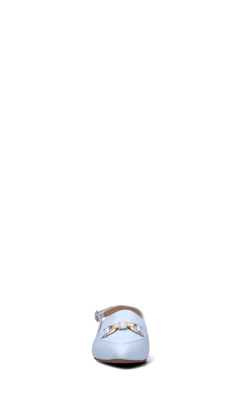 PIXY Slingback donna azzurra in pelle
