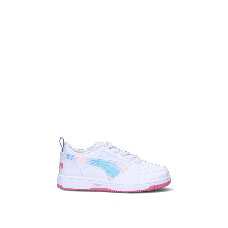 PUMA RBD V6 LO DEEP DIVE AC PS Sneaker bimba bianca/azzurra