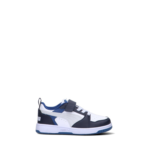 PUMA REBOUND V6 LO AC + PS Sneaker bimbo bianca/blu