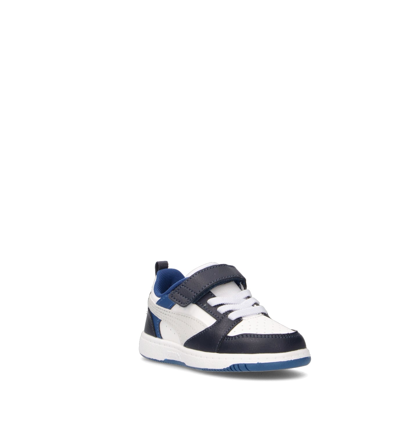 PUMA REBOUND VR 6 LO AC + INF Sneaker bimbo bianca/blu