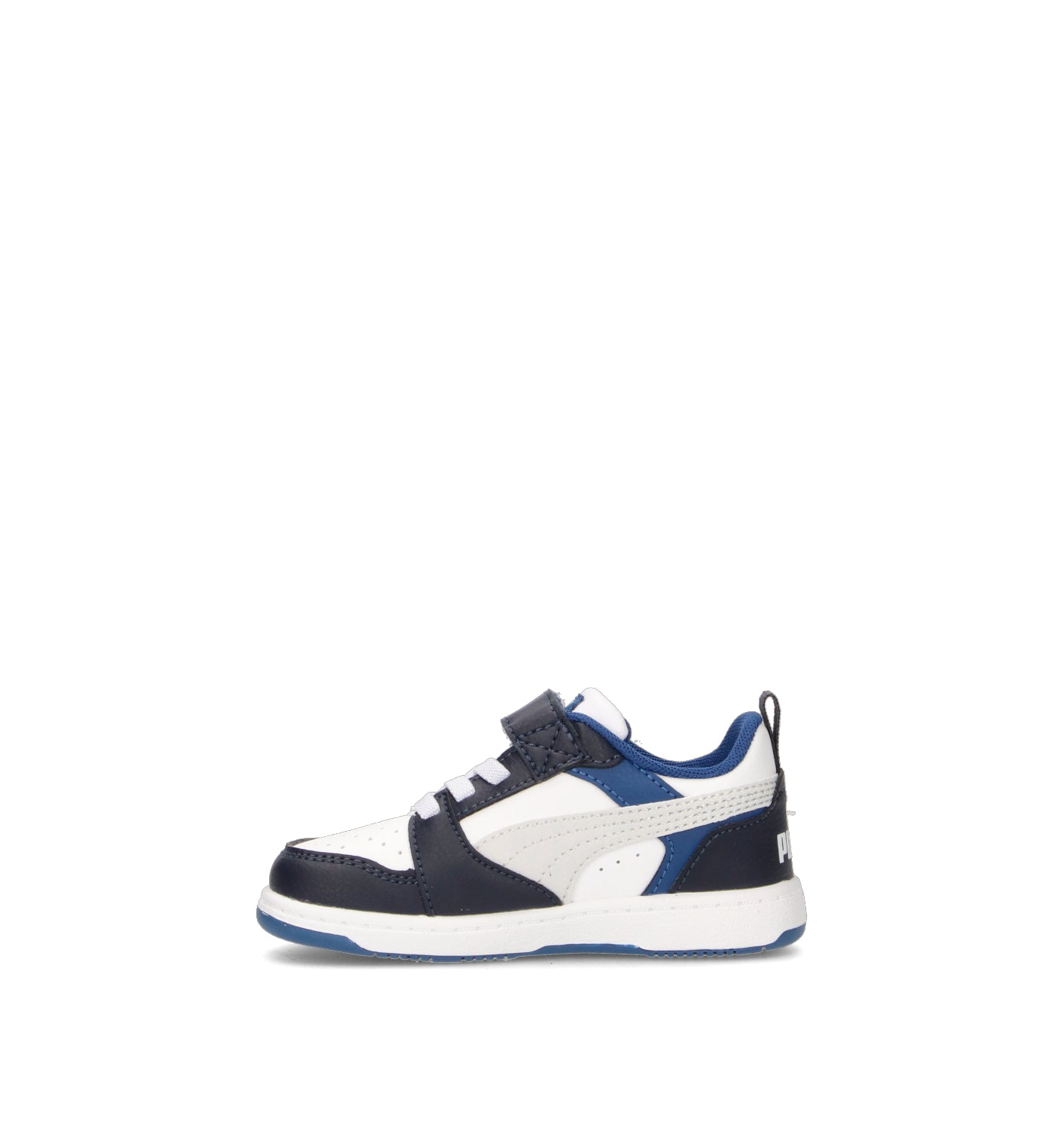 PUMA REBOUND VR 6 LO AC + INF Sneaker bimbo bianca/blu