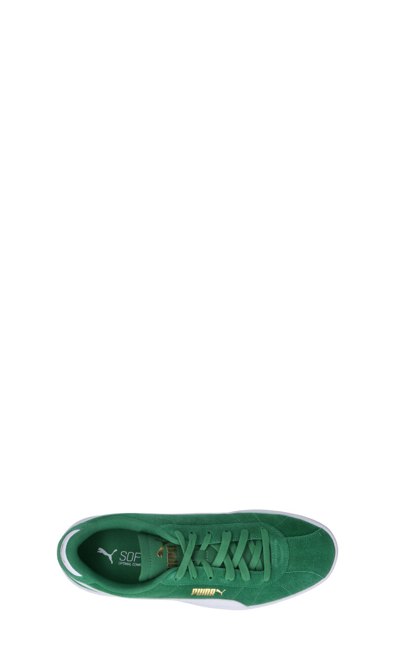 PUMA - CLUB II Sneaker uomo verde in suede
