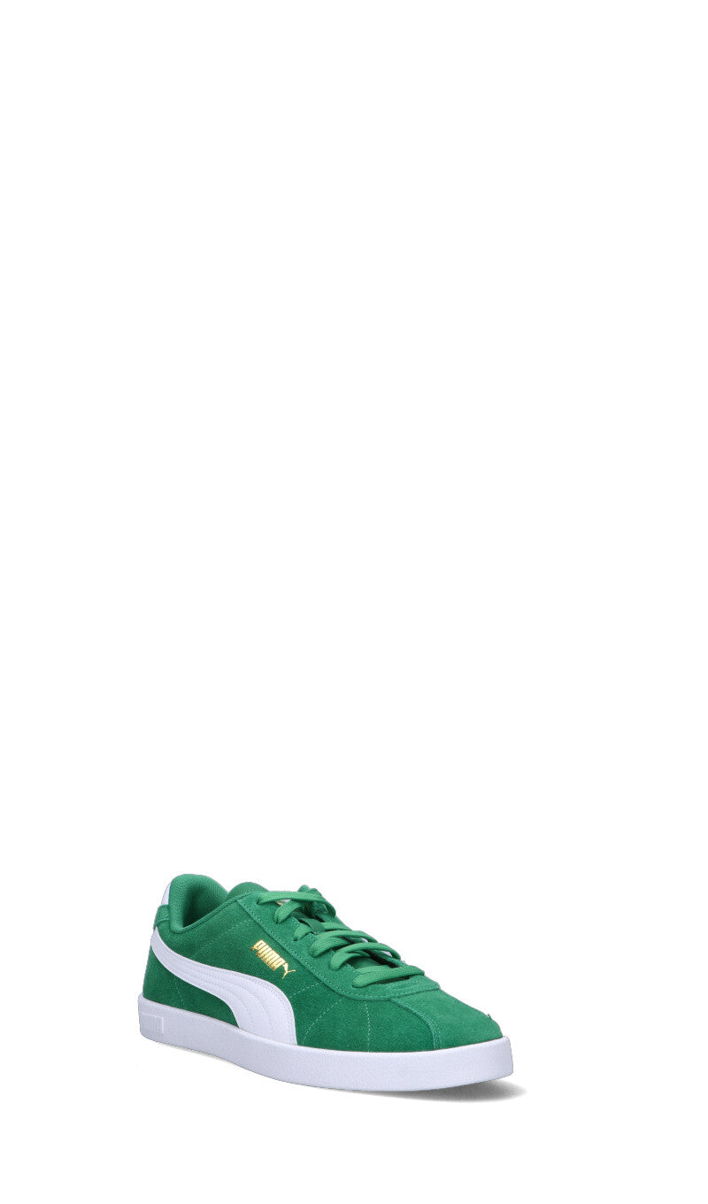 PUMA - CLUB II Sneaker donna verde in suede