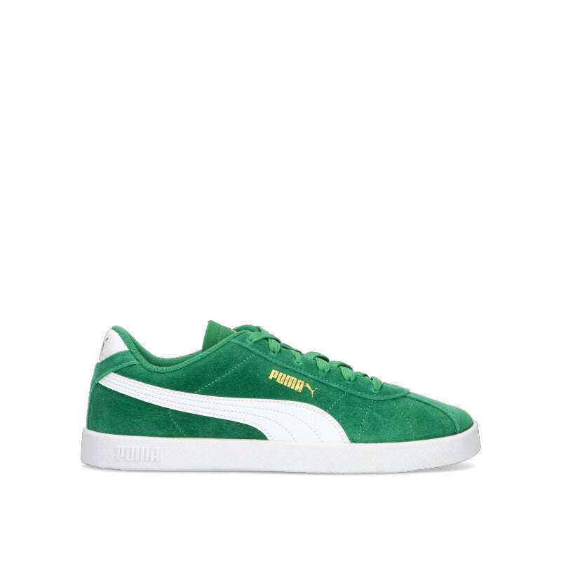 PUMA - CLUB II Sneaker uomo verde in suede