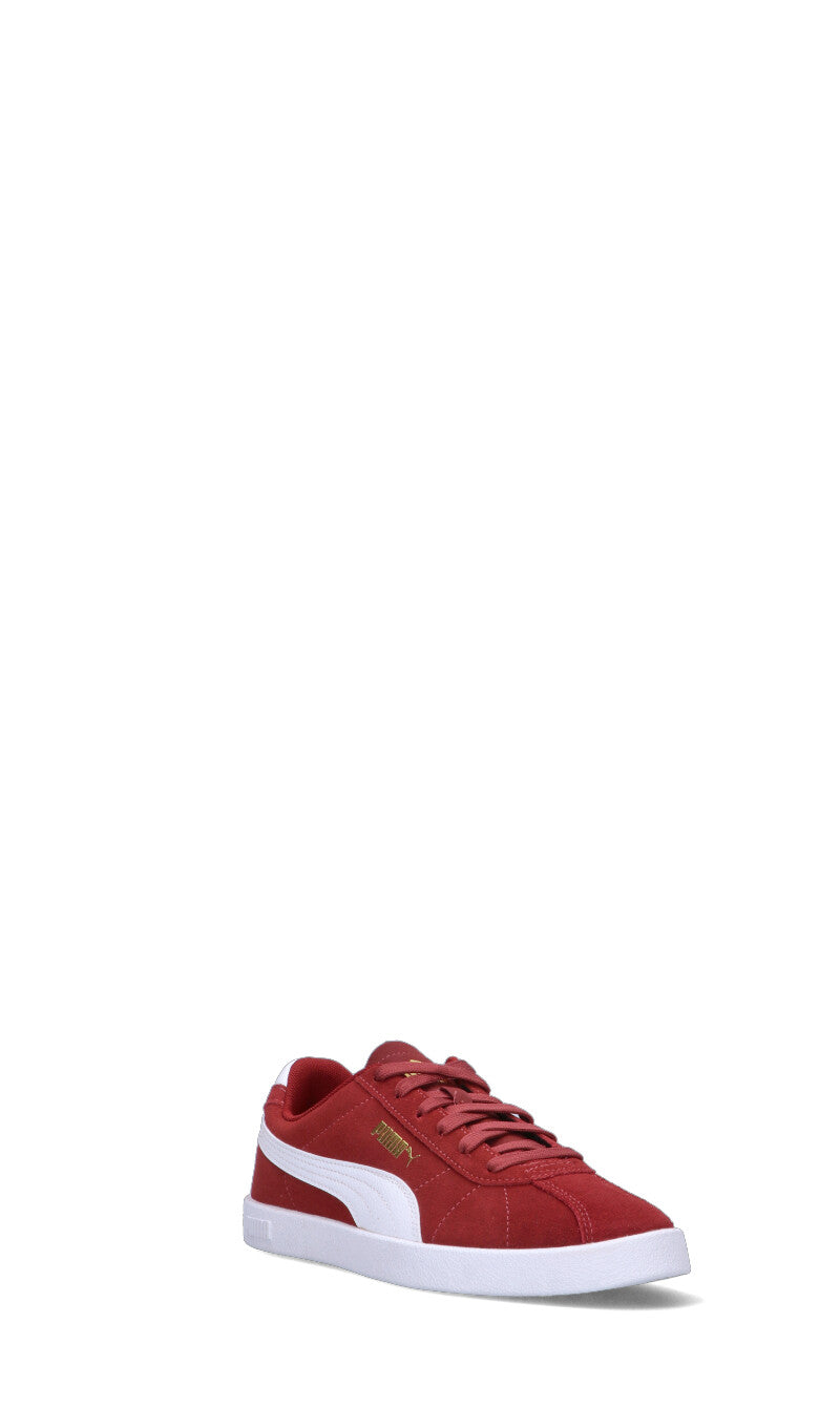 PUMA - CLUB II Sneaker donna rossa in suede