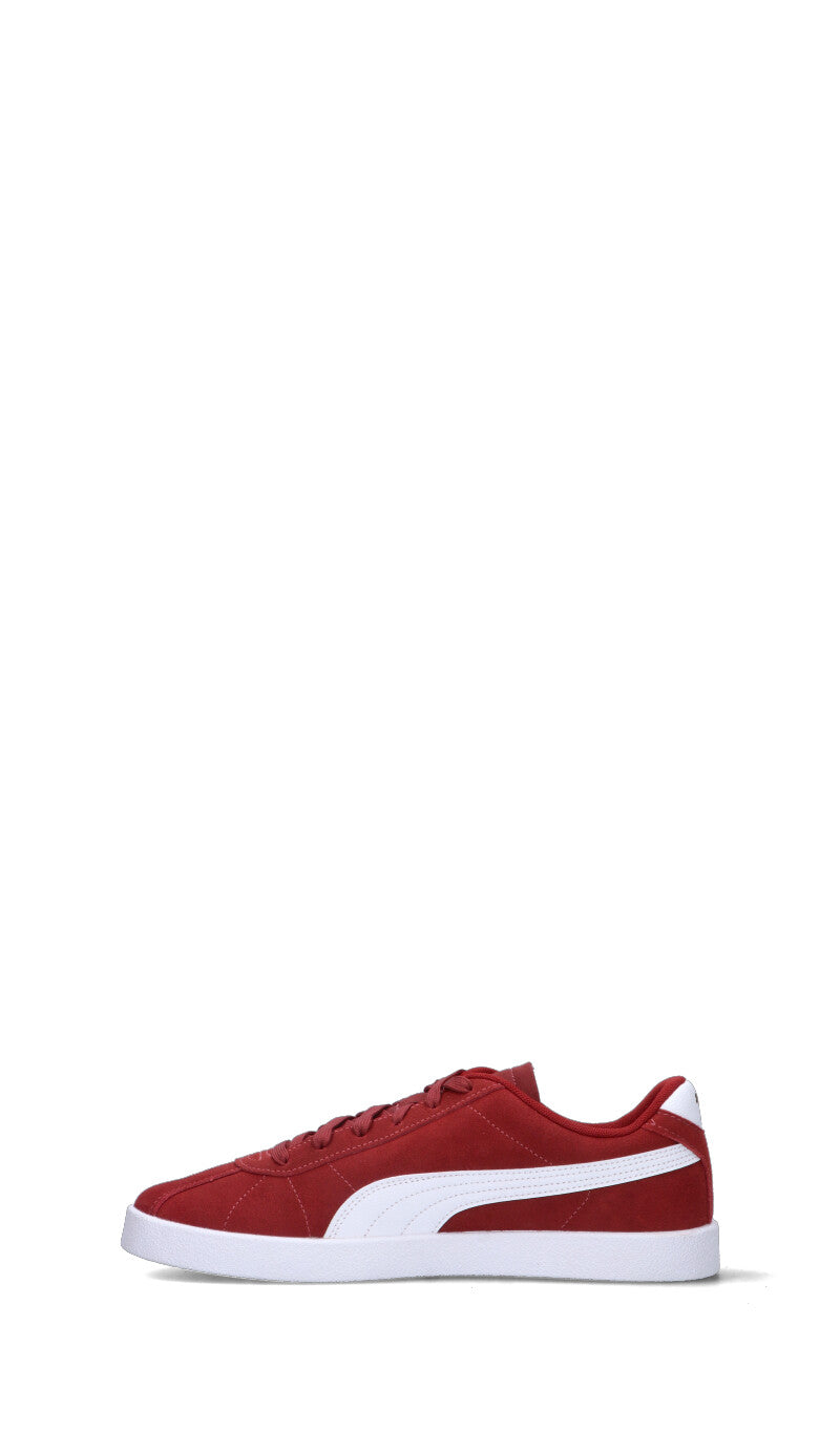 PUMA - CLUB II Sneaker uomo rossa in suede