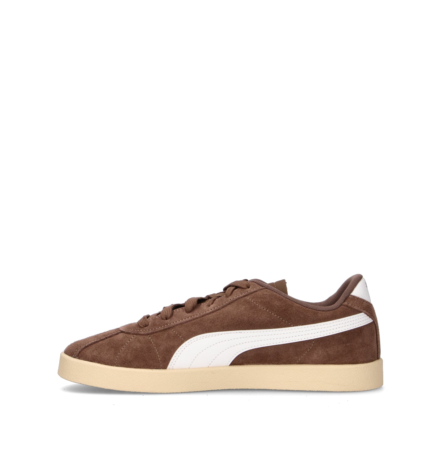 PUMA CLUB II Sneaker uomo marrone in suede