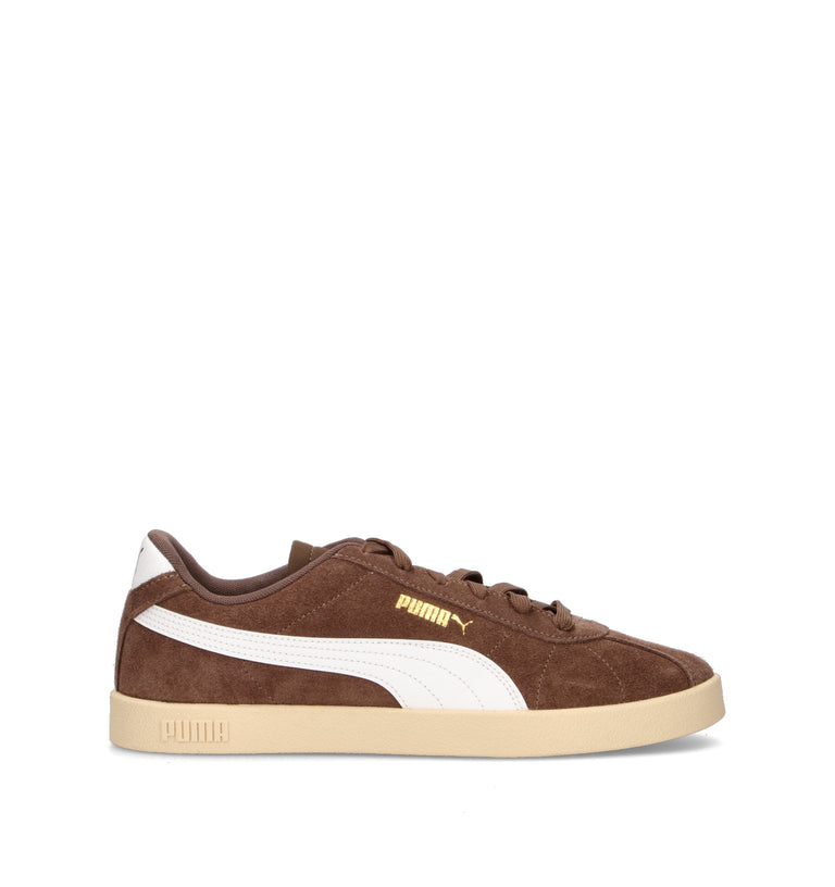 PUMA CLUB II Sneaker uomo marrone in suede