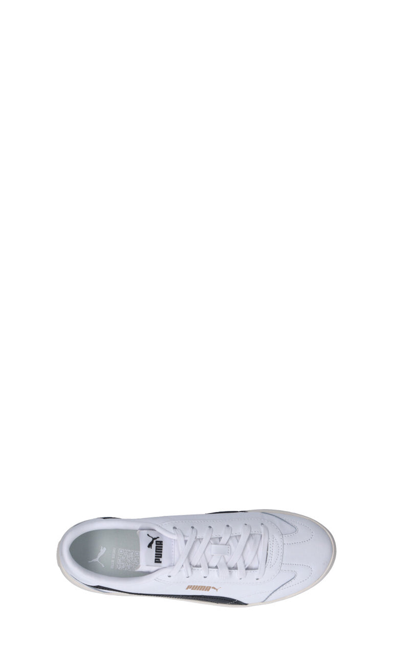 PUMA - CLUB 5V5 JR Sneaker ragazzo bianca/nera in pelle