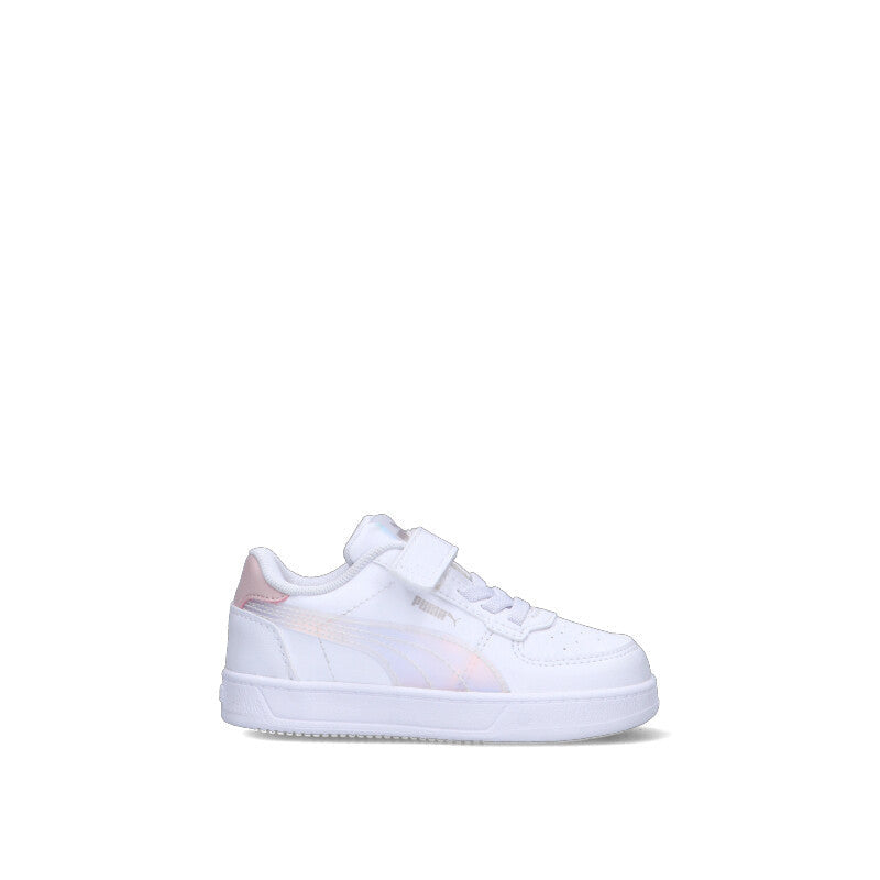 PUMA CAVEN 2.0 HOLO 2.0 AC + INF Sneaker bimba bianca/rosa