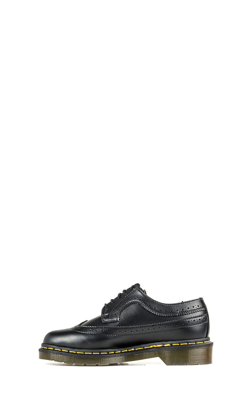 DR. MARTENS VEGAN Stringata donna nera brogue