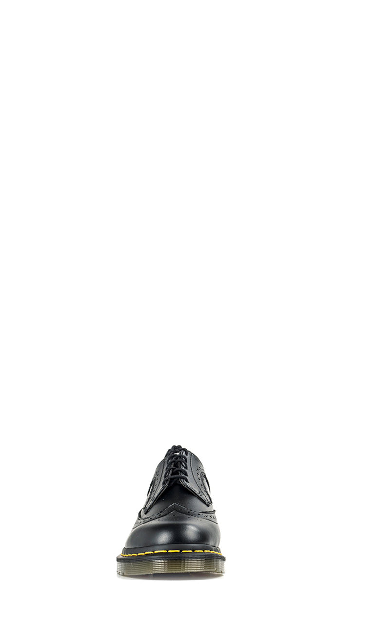 DR. MARTENS VEGAN Stringata donna nera brogue