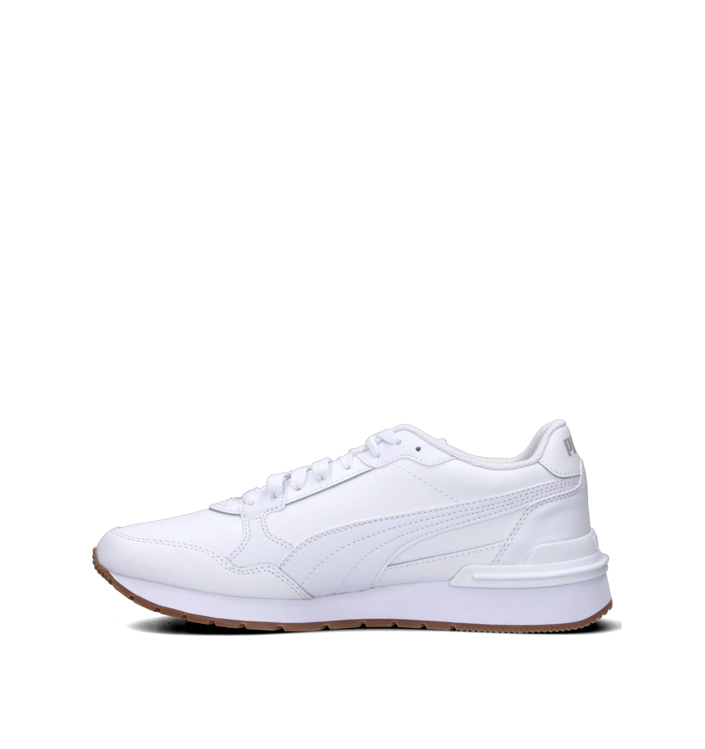 PUMA ST RUNNER V4 L Sneaker uomo bianca in pelle