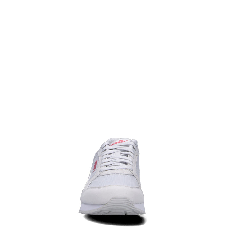 PUMA ST RUNNER V4 MESH JR Sneaker ragazza bianca/rosa