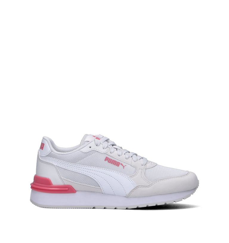 PUMA ST RUNNER V4 MESH JR Sneaker ragazza bianca/rosa