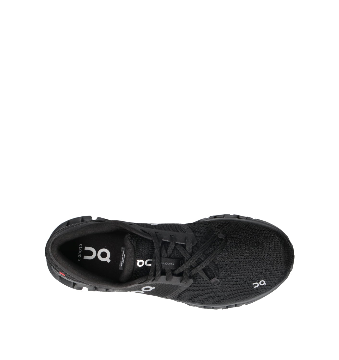 ON CLOUD X 4 Scarpa running uomo nera