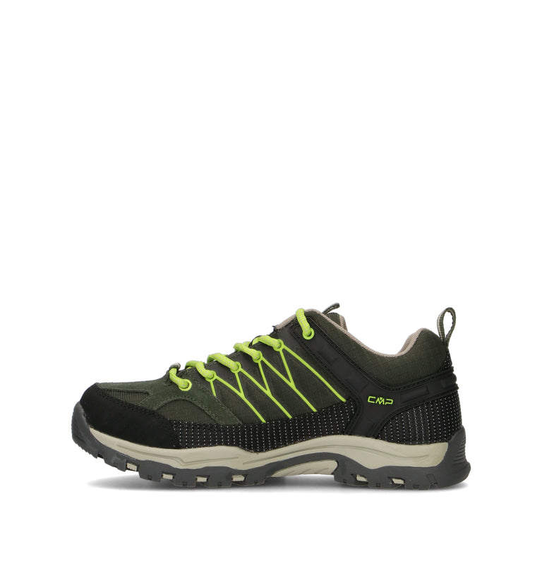 CMP Scarpa trekking ragazzo verde/nera waterproof