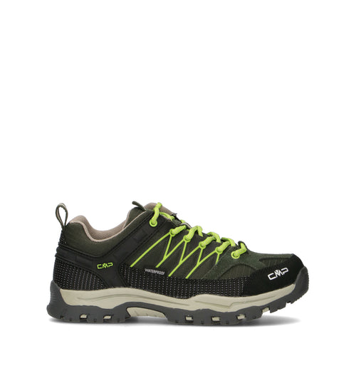 CMP Scarpa trekking ragazzo verde/nera waterproof