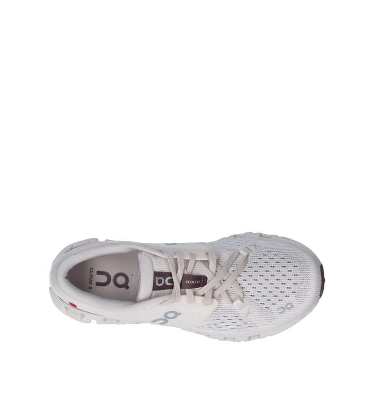 ON CLOUD X 4 Scarpa running donna bianca