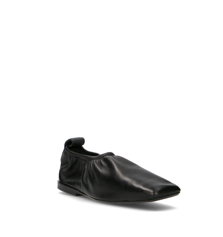 JVAM Ballerina donna nera in pelle