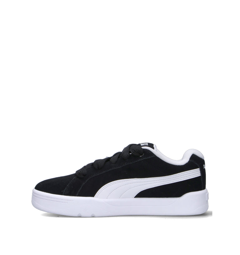 PUMA PARKLIFESTYLE EASY SD Sneaker uomo nera/bianca in suede