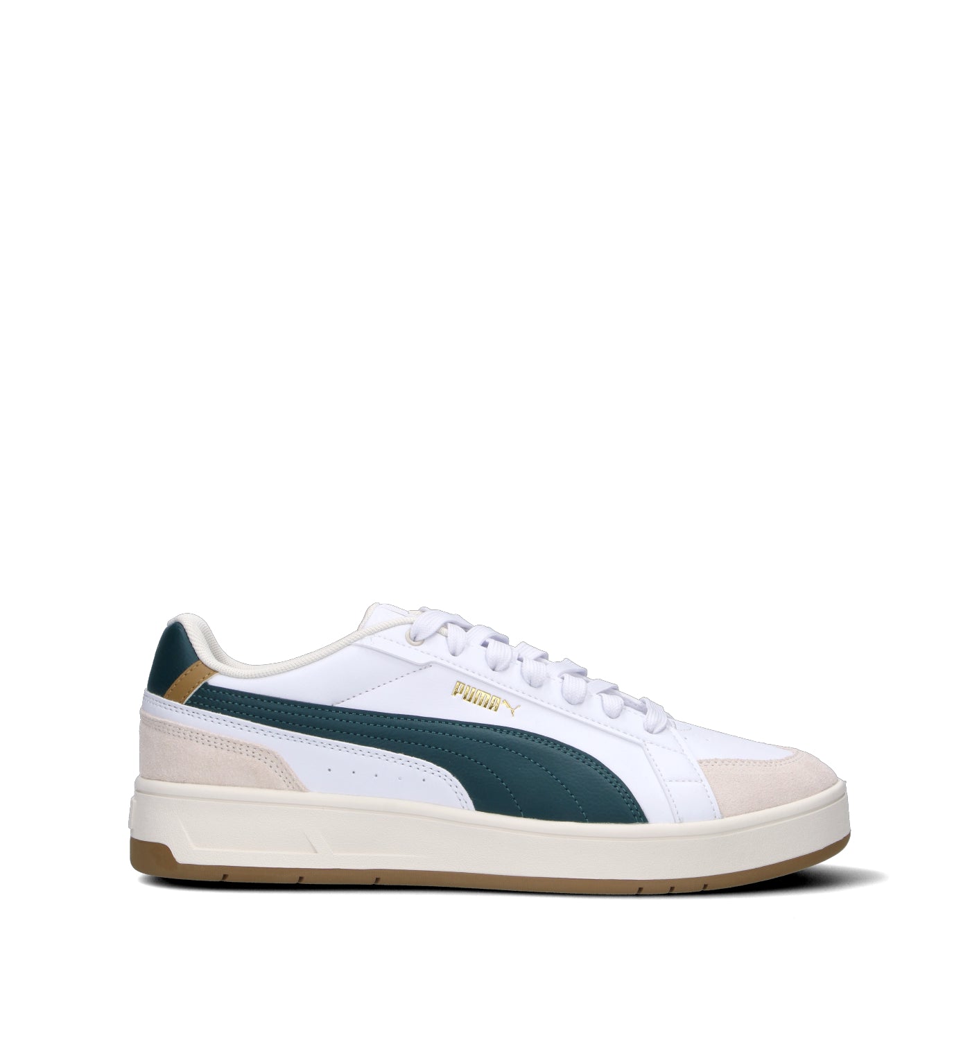 PUMA COURT CLASSICO SPORT Sneaker uomo bianca in pelle