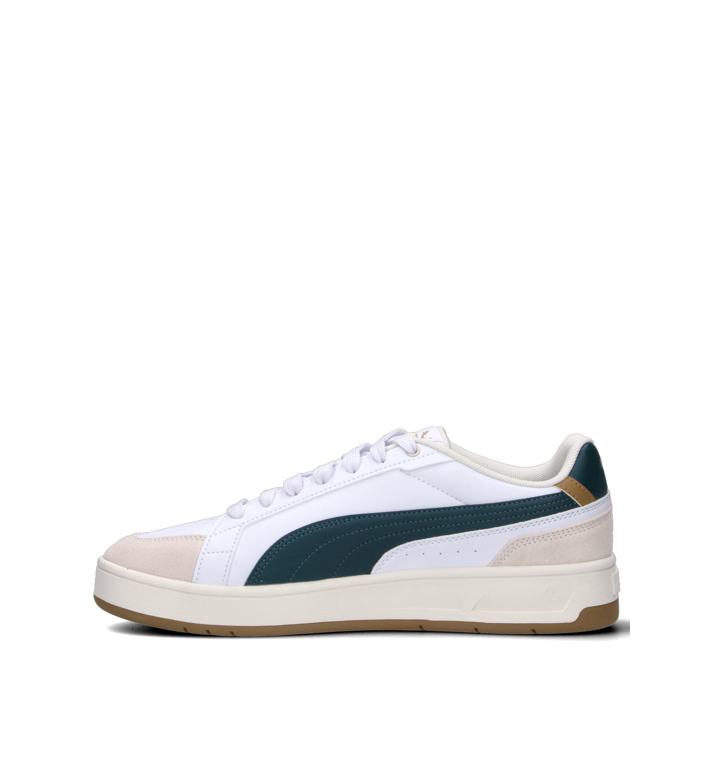 PUMA COURT CLASSICO SPORT Sneaker uomo bianca in pelle