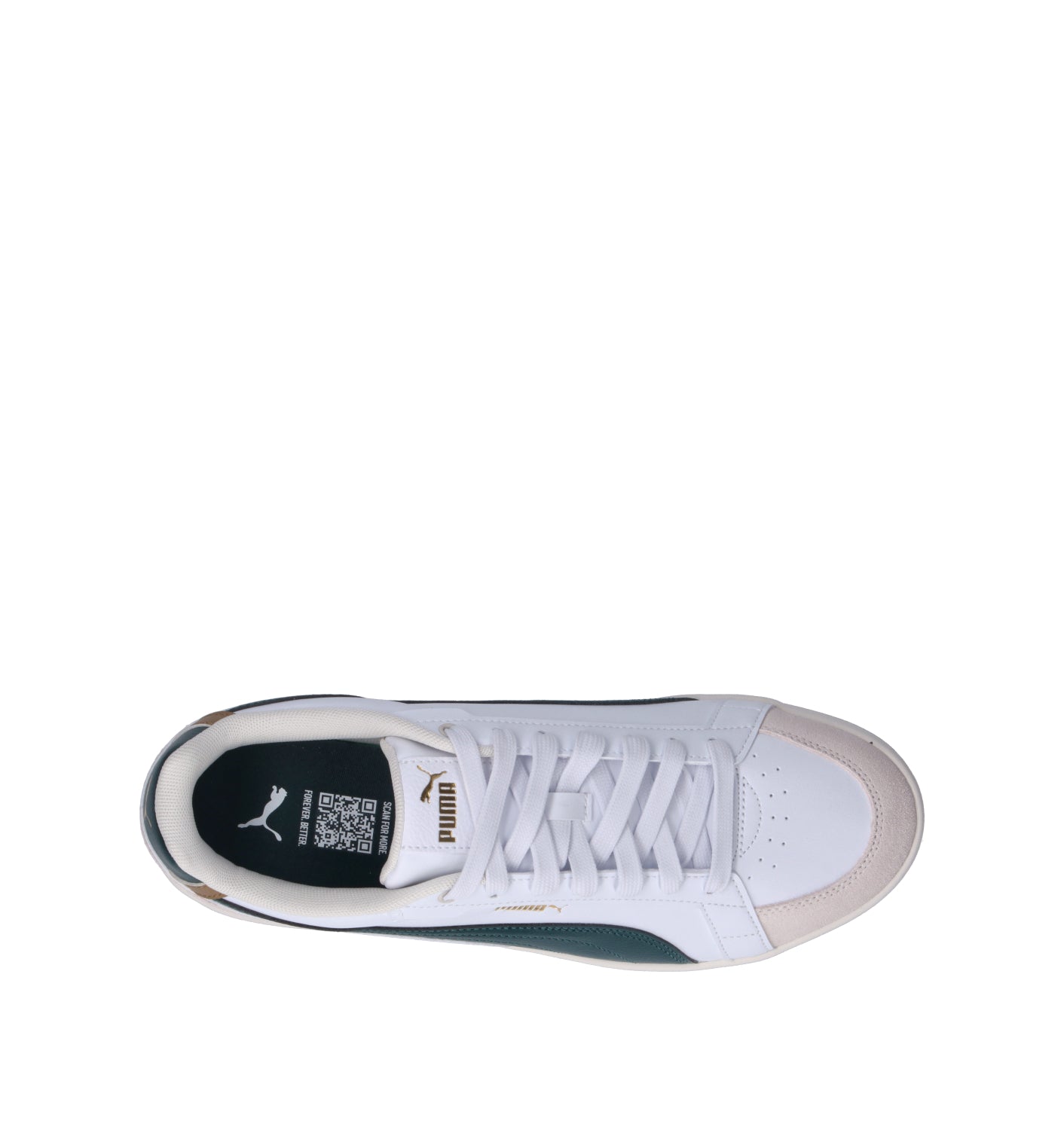 PUMA COURT CLASSICO SPORT Sneaker uomo bianca in pelle
