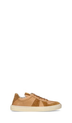 ERNESTO DOLANI Sneaker uomo beige in pelle