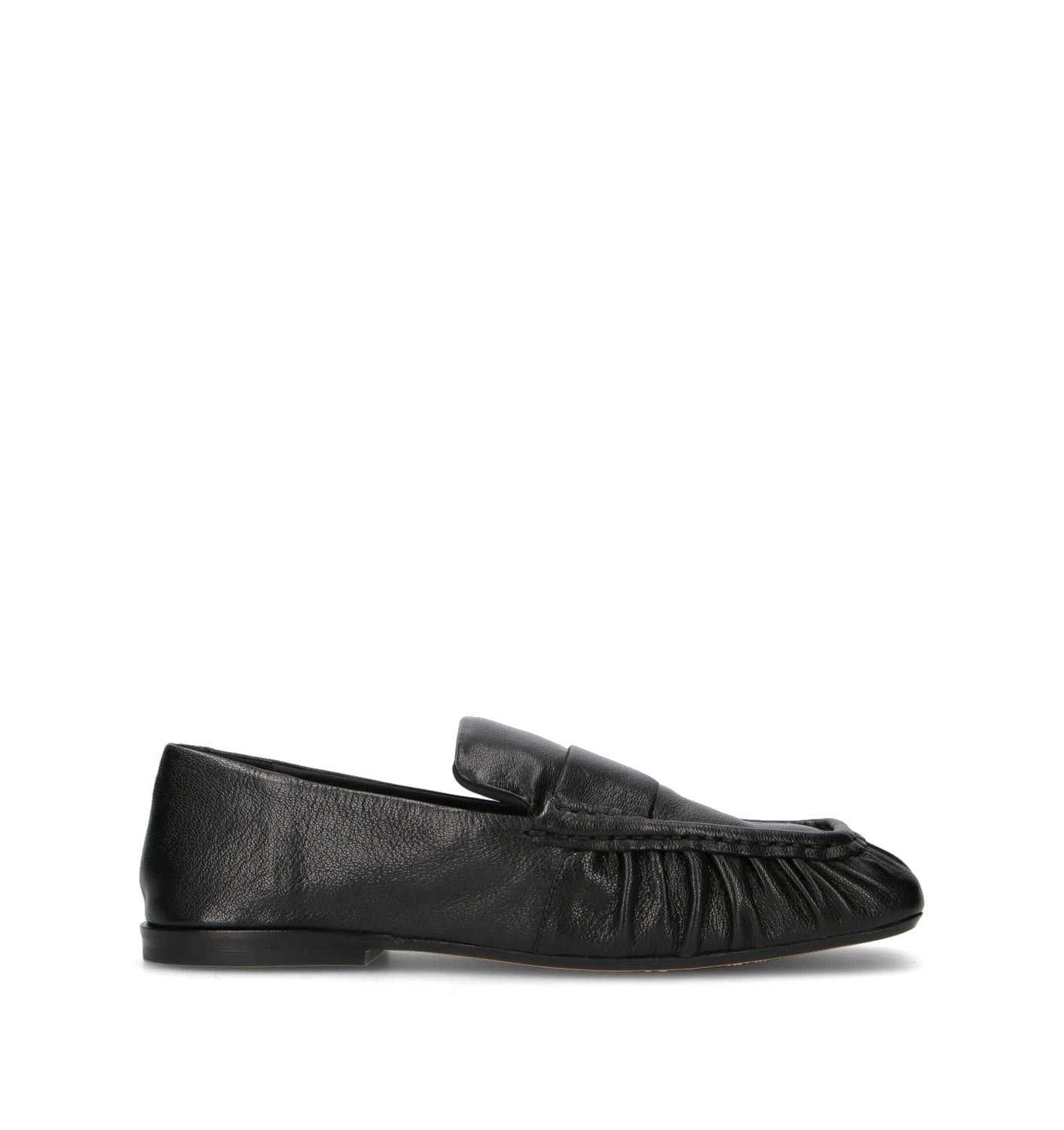 JVAM Mocassino donna nero in pelle