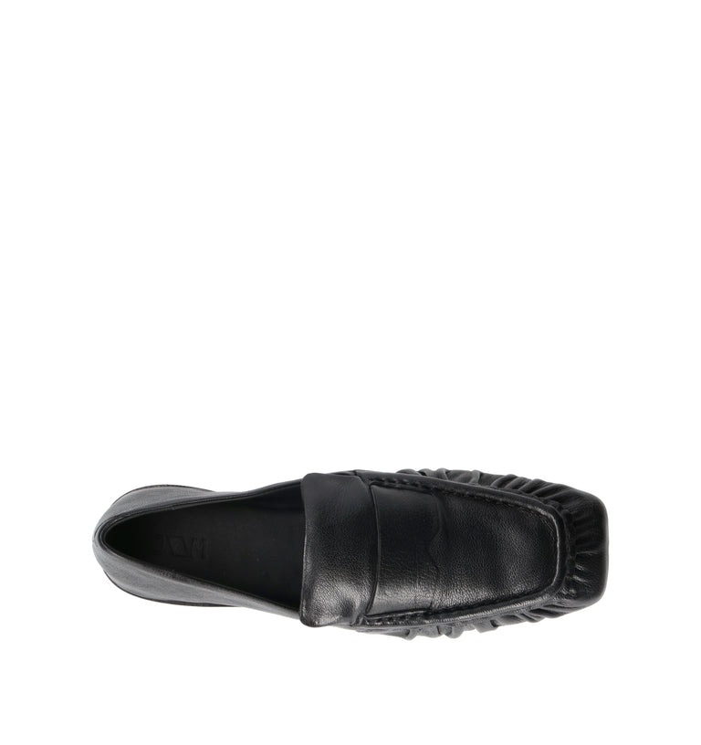 JVAM Mocassino donna nero in pelle