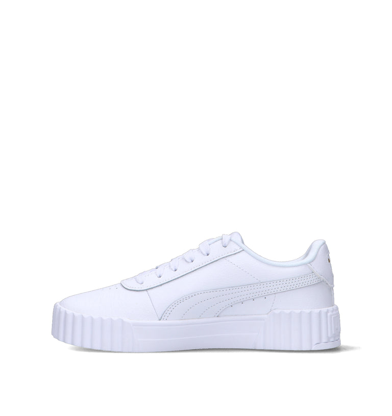 PUMA CARINA 3.0 JR Sneaker ragazzi bianca