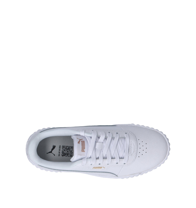 PUMA CARINA 3.0 JR Sneaker ragazzi bianca