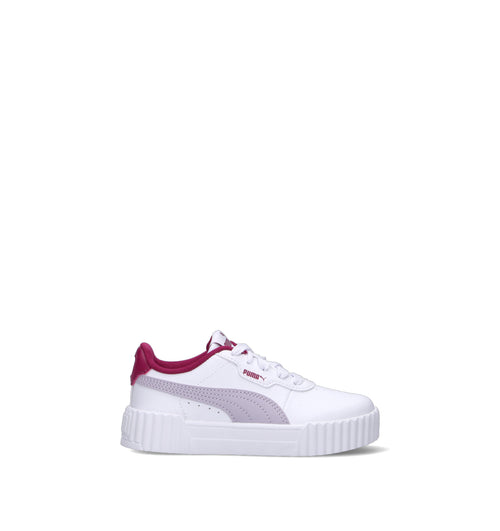 PUMA CARINA 3.0 PS Sneaker bimba bianca/lilla