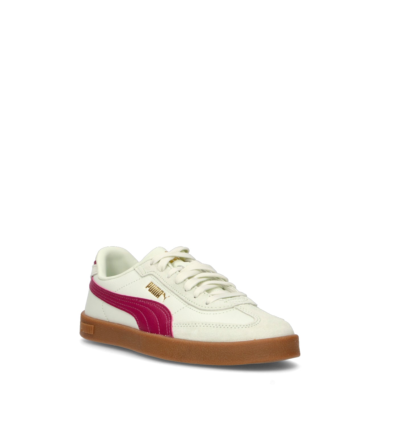 PUMA CLUB II ERA JR Sneaker ragazza panna/viola in suede