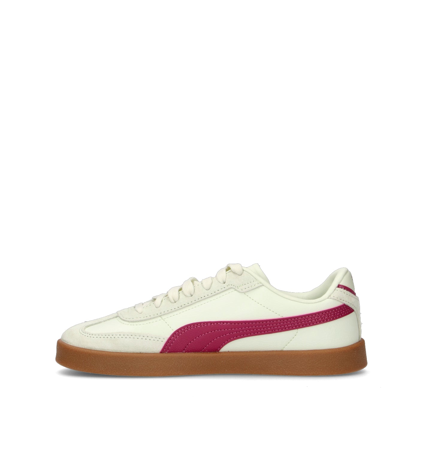PUMA CLUB II ERA JR Sneaker ragazza panna/viola in suede