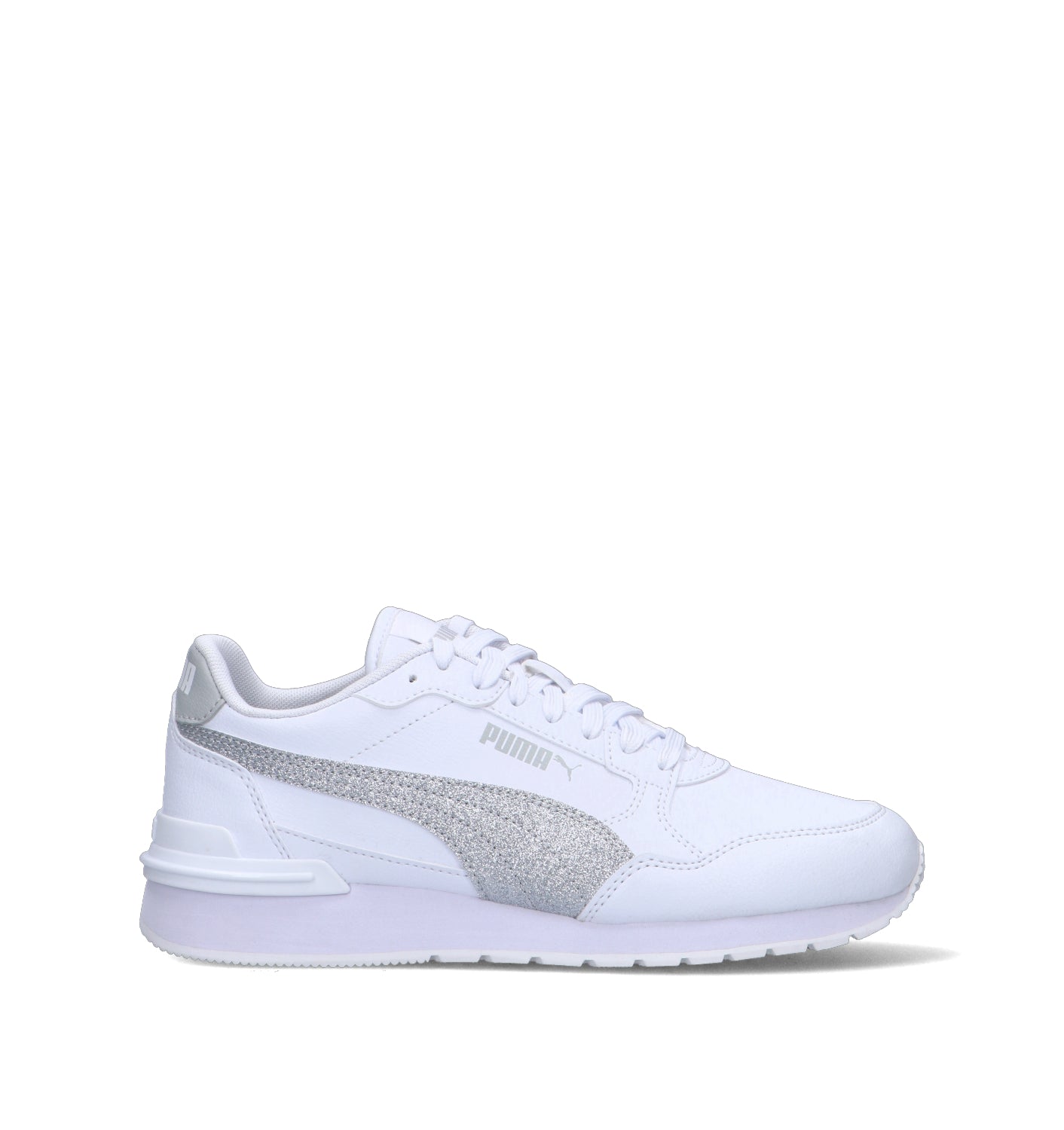 PUMA ST RUNNER V4 SL GLITTER Jr Sneaker ragazza bianca
