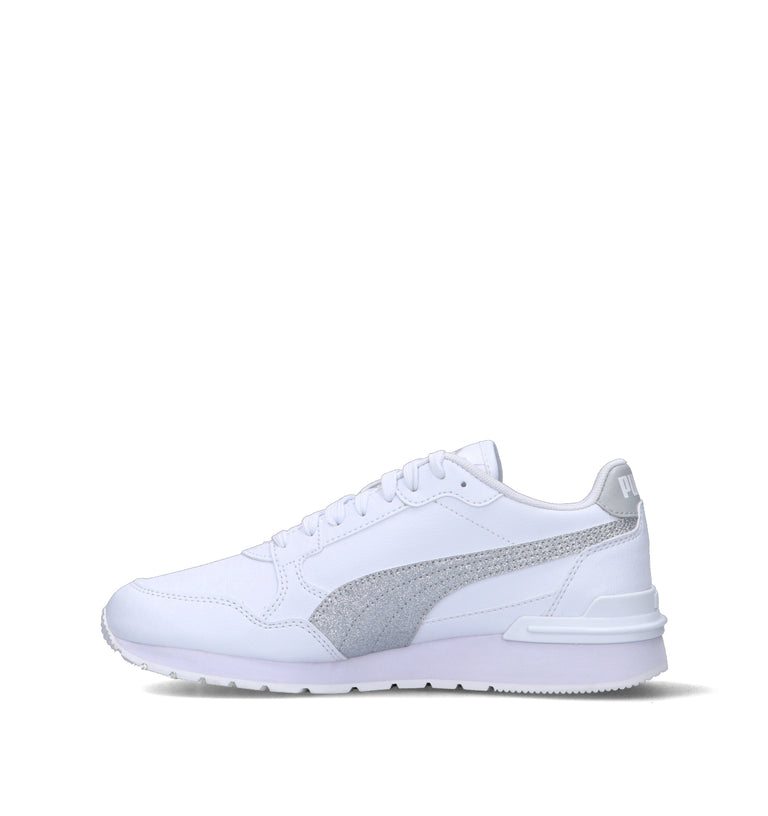 PUMA ST RUNNER V4 SL GLITTER Jr Sneaker ragazza bianca