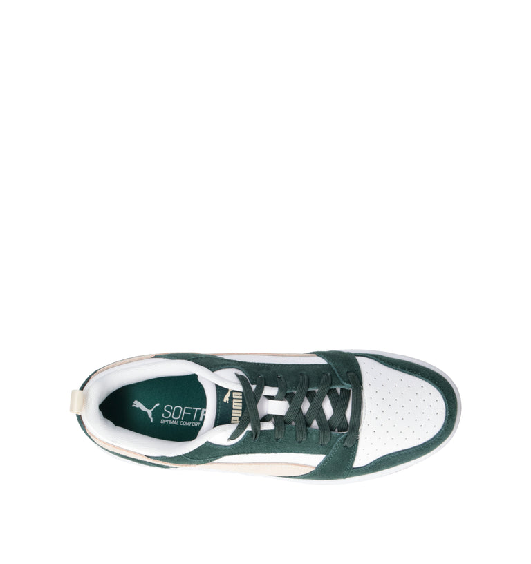 PUMA REBOUND V6 LOW SD Sneaker uomo bianca/verde