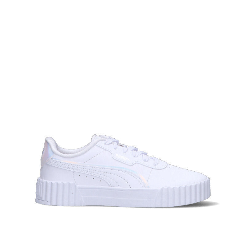 PUMA CARINA 3.0 HOLO 2.0 JR Sneaker ragazzo bianca