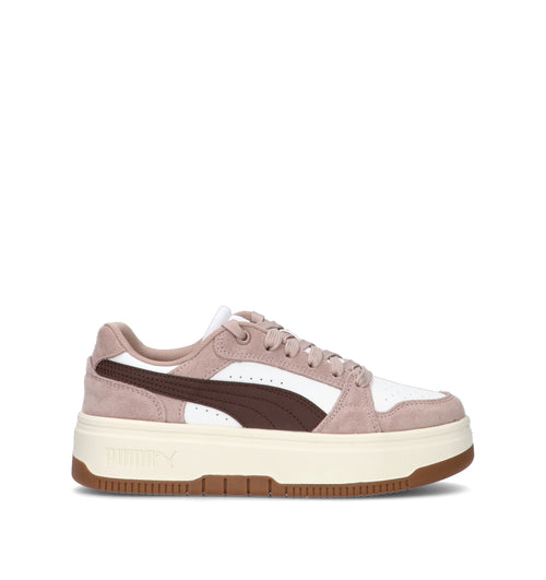 PUMA REBOUND FEMME LOW SD Sneaker donna taupe