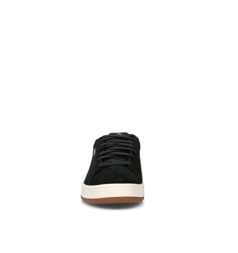 PUMA COURT CLASSICO SD Sneaker uomo nera/bianca in suede