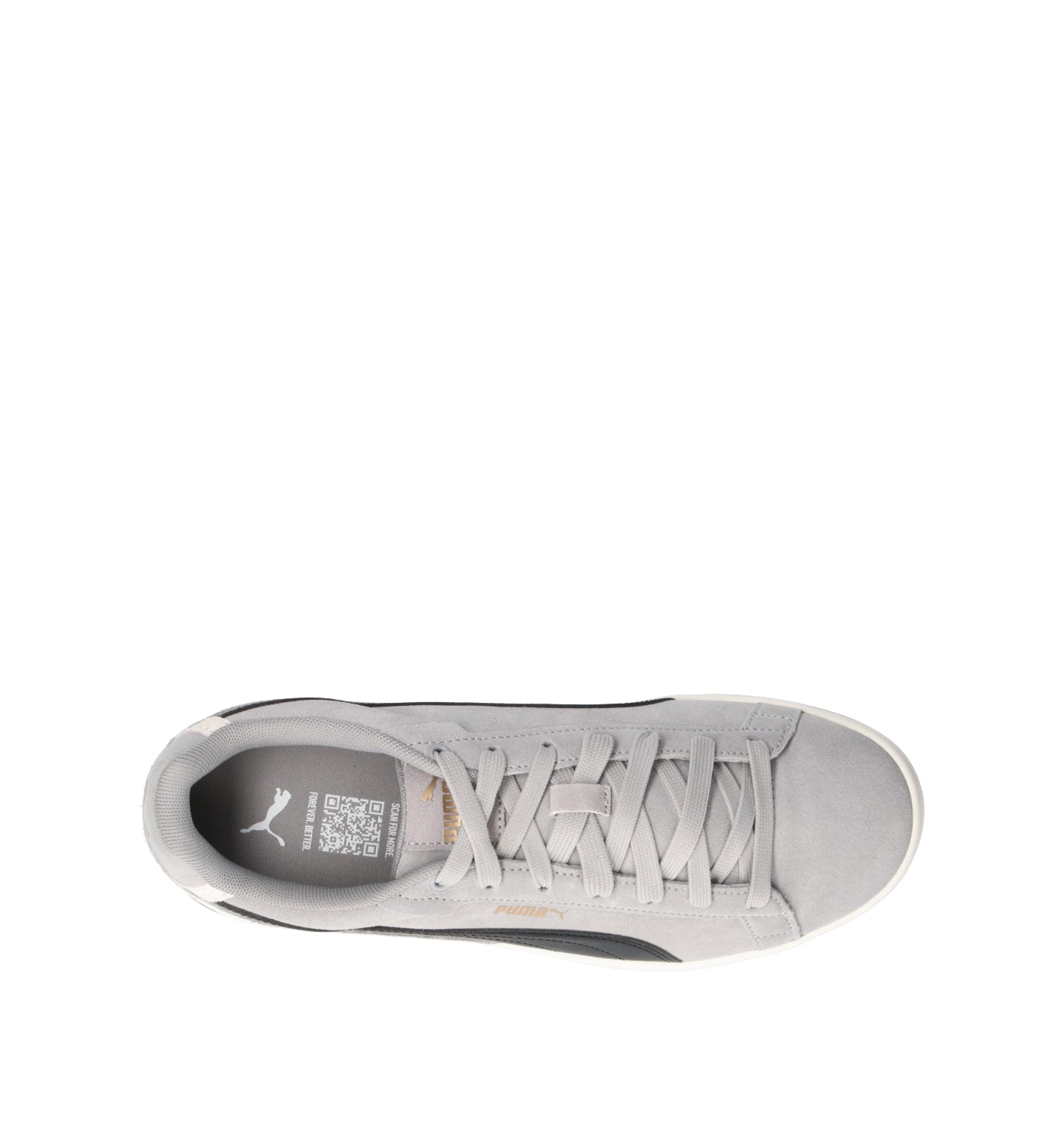 PUMA COURT CLASSICO SD Sneaker uomo grigia in suede